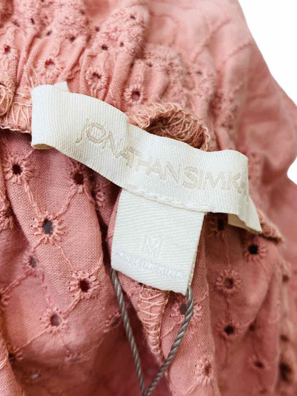 JONATHAN SIMKHAI Old Rose Eyelet Size Medium Shorts