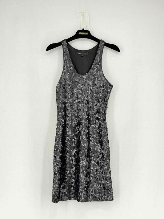 MAJE Black Size Small Short Dress