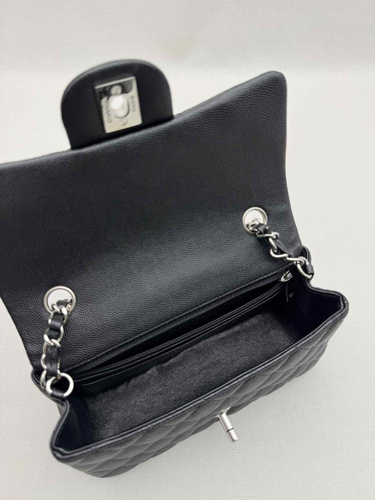 CHANEL Classic Black Quilted Shoulder Bag