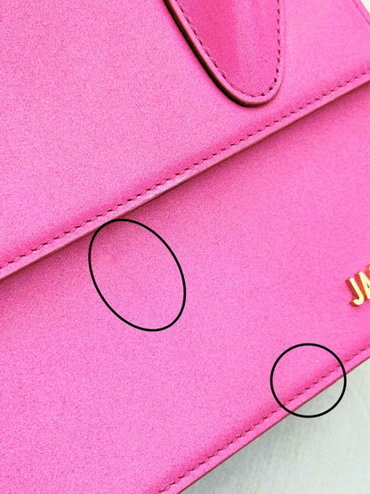 JACQUEMUS Grand Le Chiquito Pink Top Handle