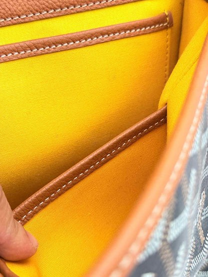 GOYARD Belvedere ll Black & Tan Goryardine Crossbody
