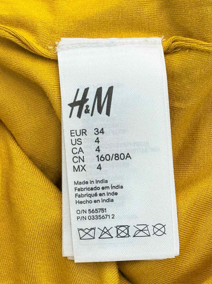 BALMAIN Yellow Size US 4 Top