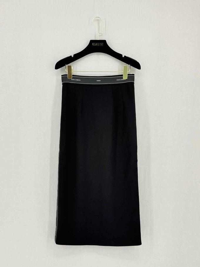 DOLCE & GABBANA Black Size US 2 Midi Skirt