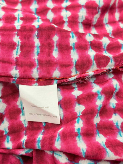 TORY BURCH Magenta & White Size XSmall/Small Long Dress