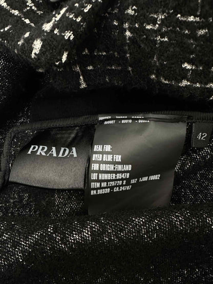 PRADA Boucle Black & White Jacket