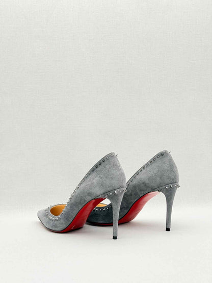 CHRISTIAN LOUBOUTIN Anjalina Grey Size EU 37.5 Pumps