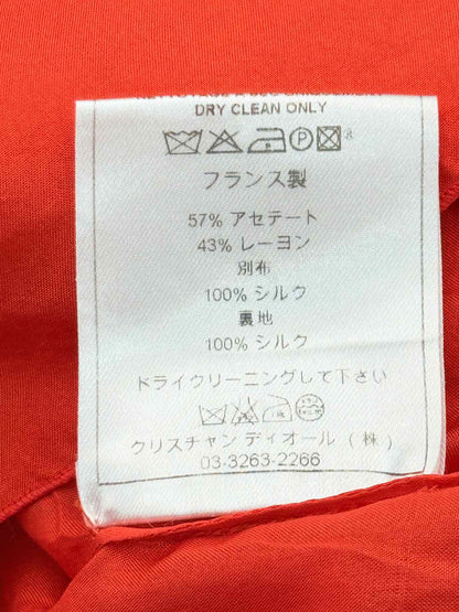 DIOR Orange Size US 8 Knee Length Dress