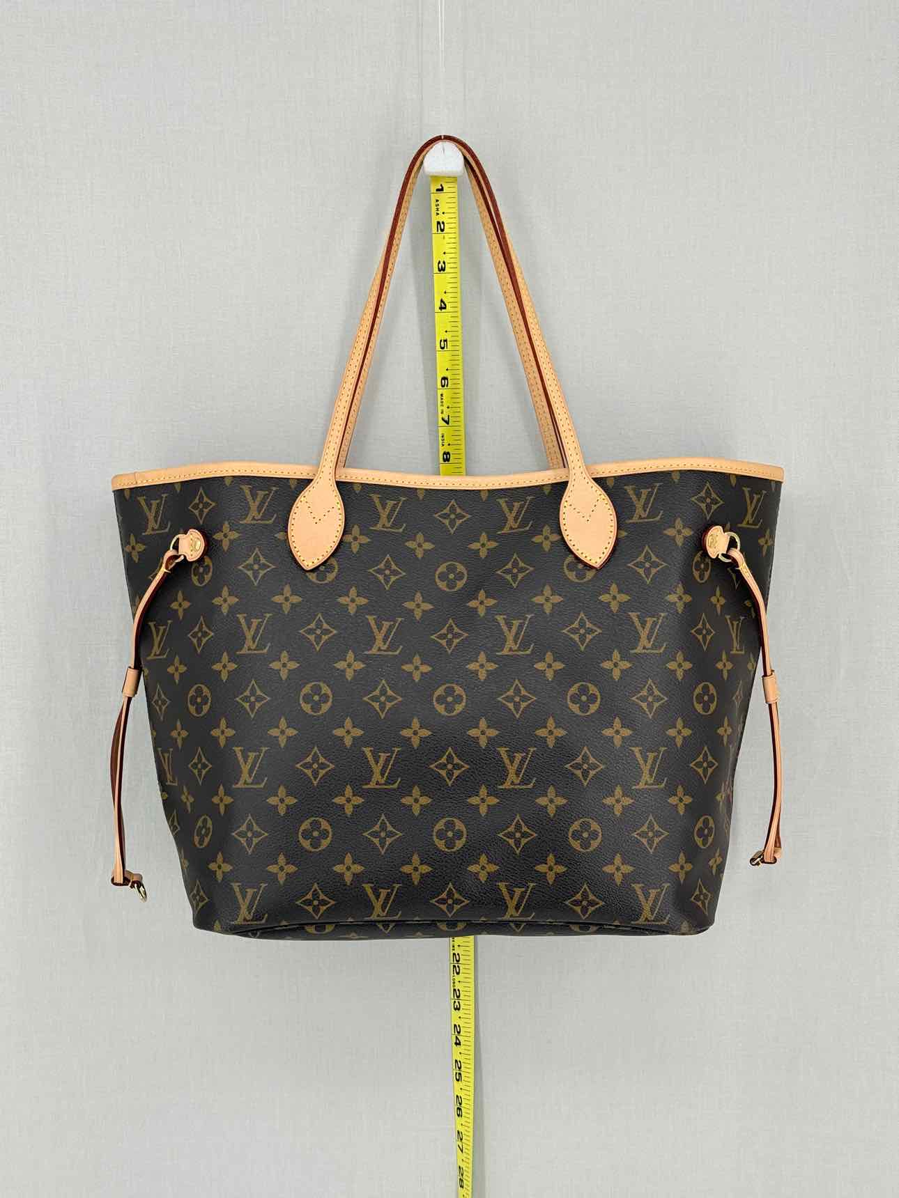 LOUIS VUITTON Neverfull Brown Monogram Tote Bag
