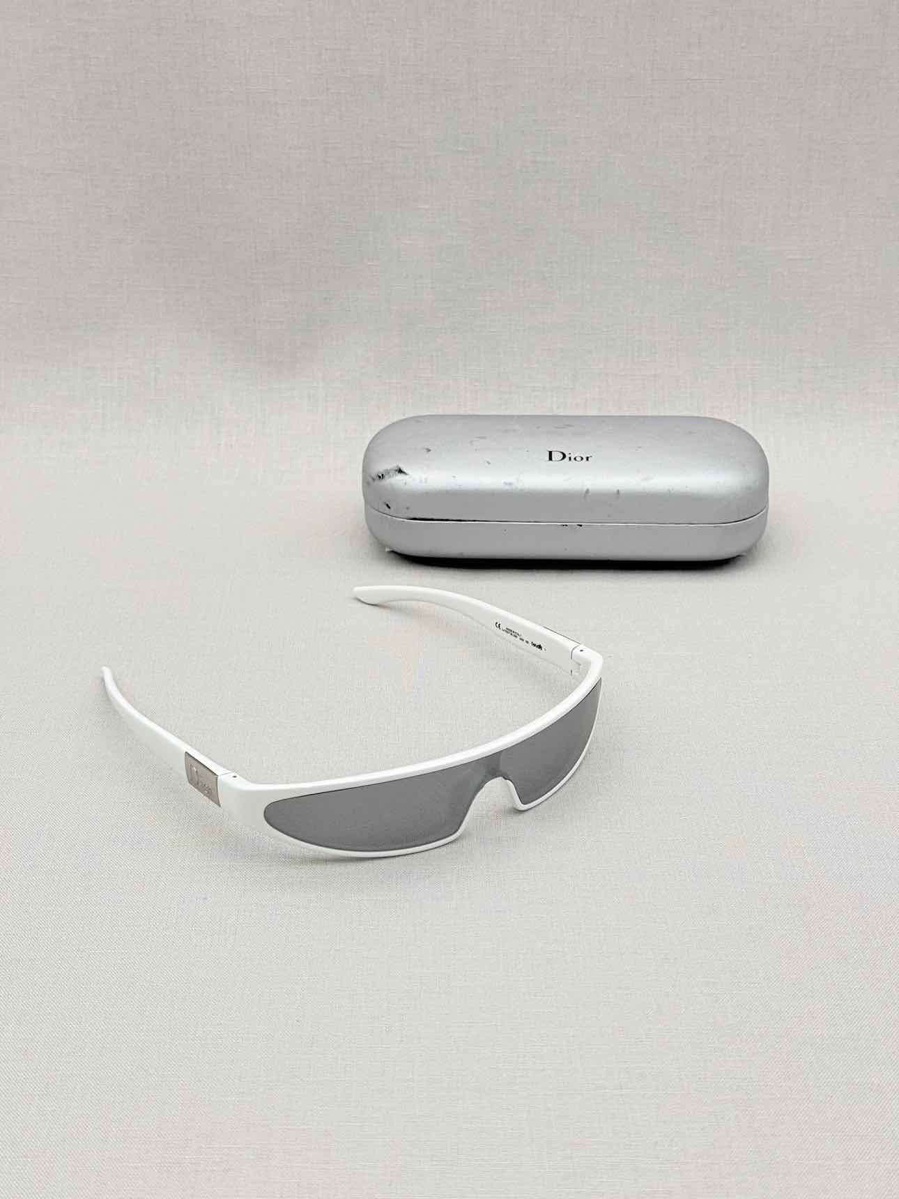 CHRISTIAN DIOR White Sunglasses