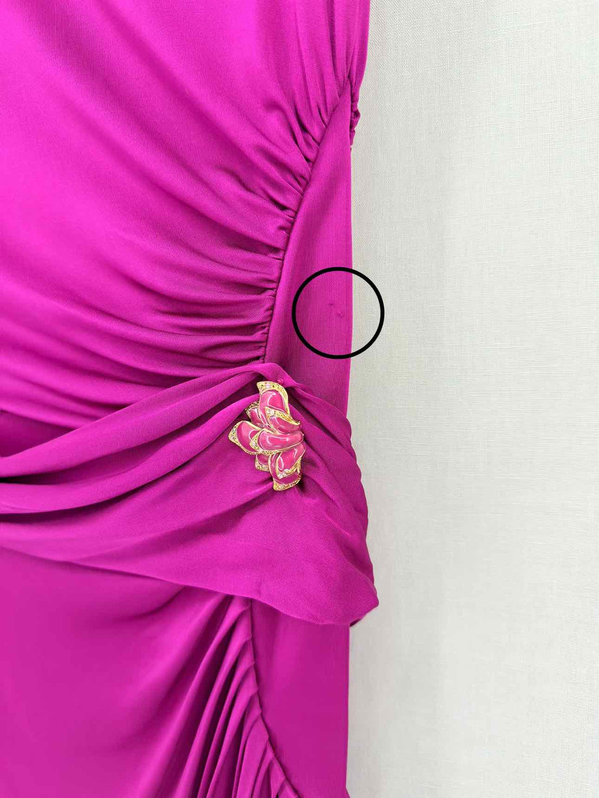 ROBERTO CAVALLI Fuchsia Size Medium Long Dress
