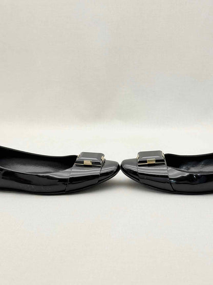 GUCCI Black Size EU 40.5 Ballet Flats