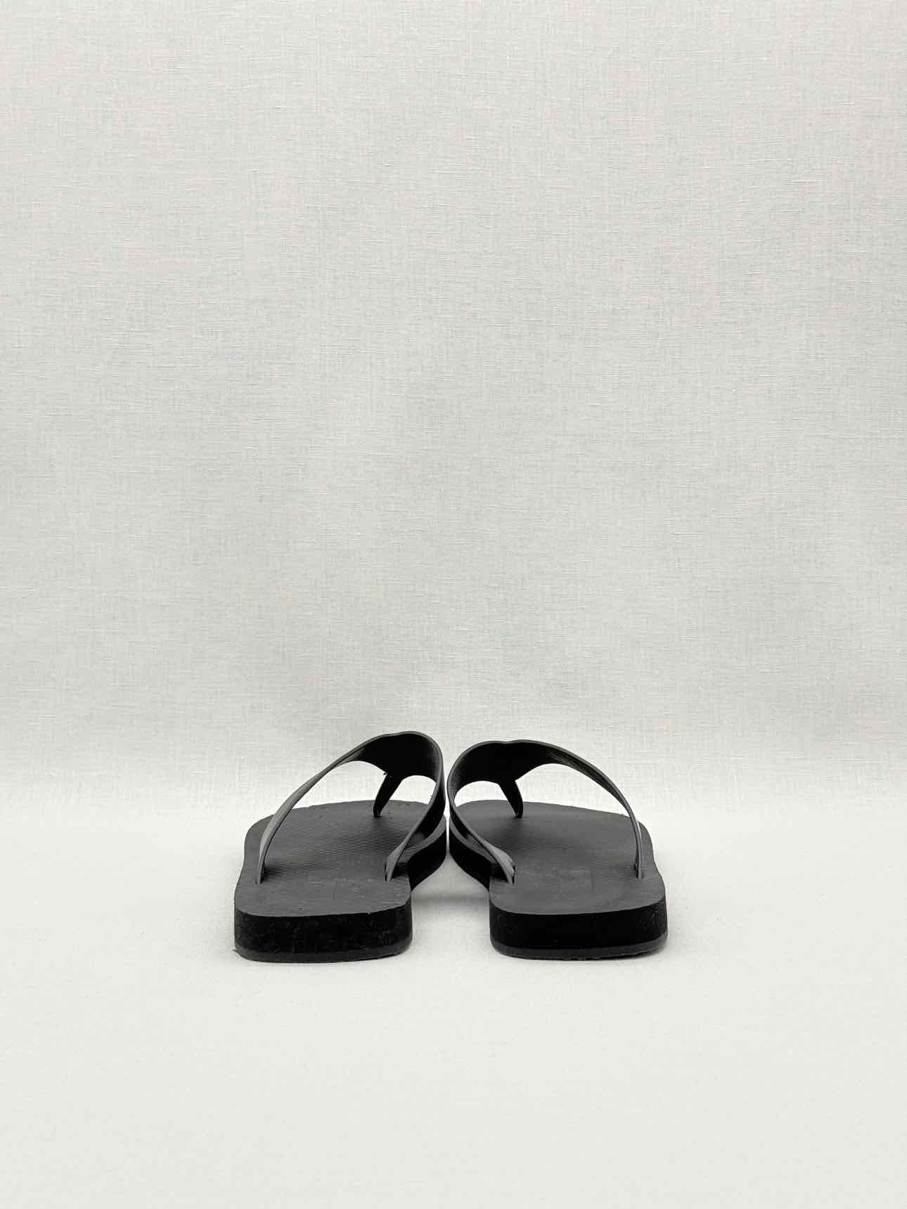 THE ROW Dune Classic Ginza Black Size EU 35 Flip flops