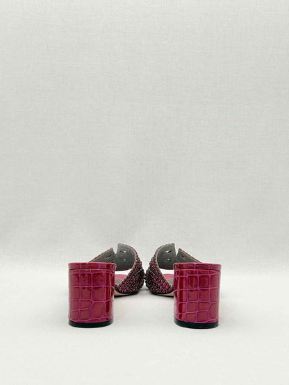 GINA Oregon Burgundy Size EU 41 Heeled Sandals
