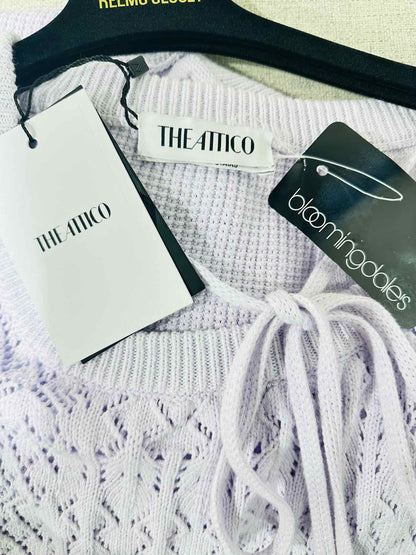 THE ATTICO Lilac Size US 6 Knee Length Dress