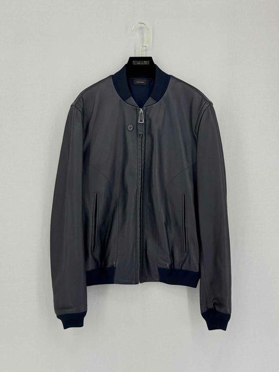 ERMENEGILDO ZEGNA Bomber Black Size US 38 Jacket