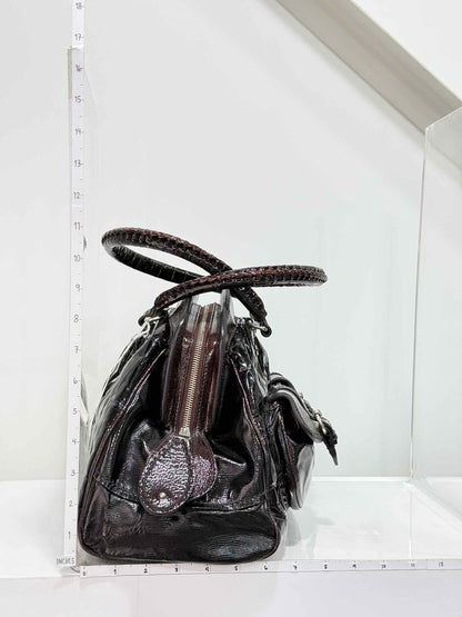 CHRISTIAN DIOR My Dior Duffle Black Top Handle
