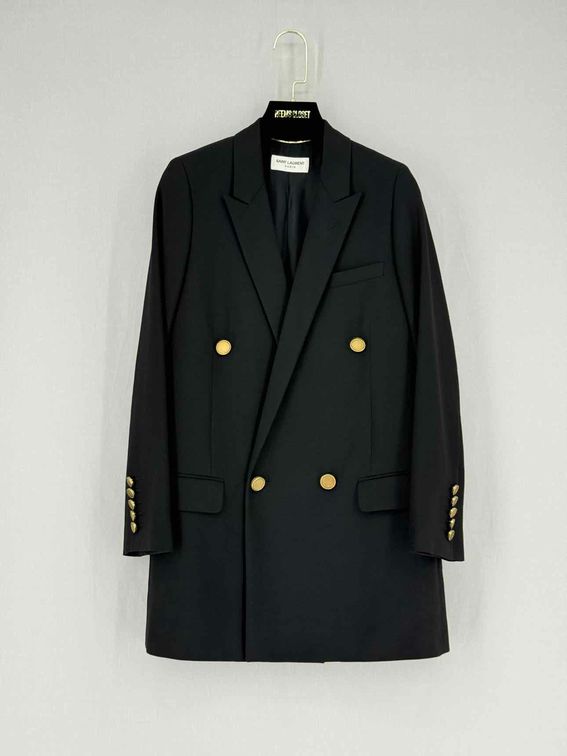SAINT LAURENT Black Size US 2 Jacket