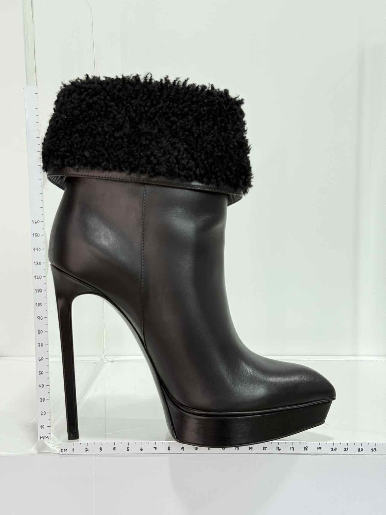 SAINT LAURENT Black Size EU 37 Boots