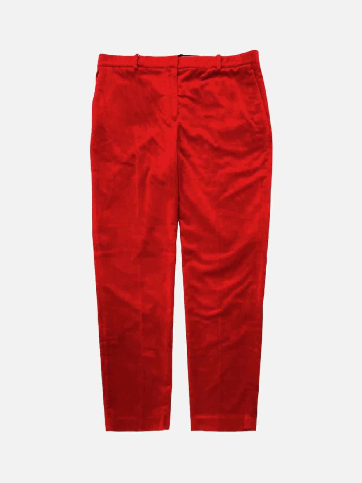 THEORY Tailored Red Pants