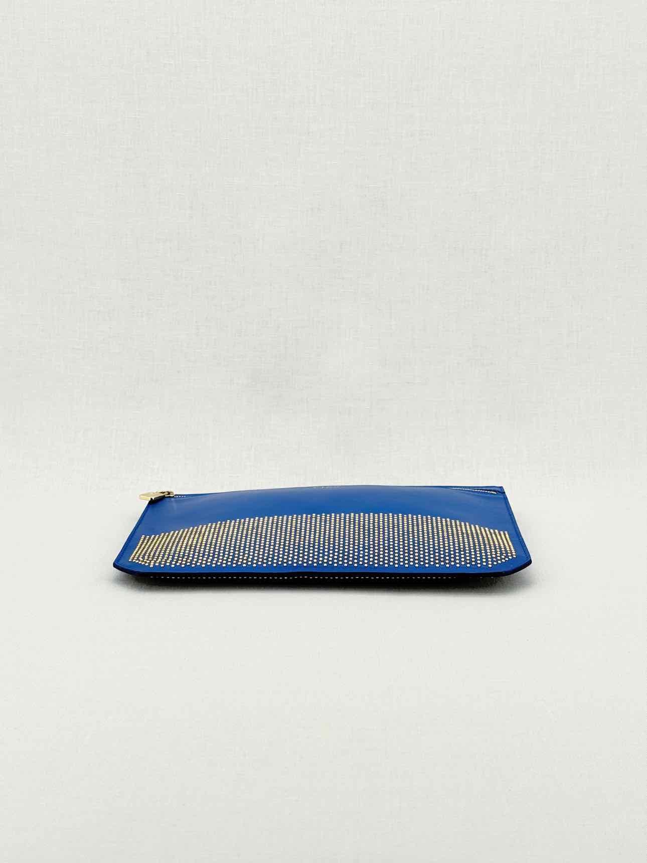 ELIE SAAB Blue Clutch
