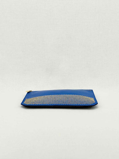 ELIE SAAB Blue Clutch