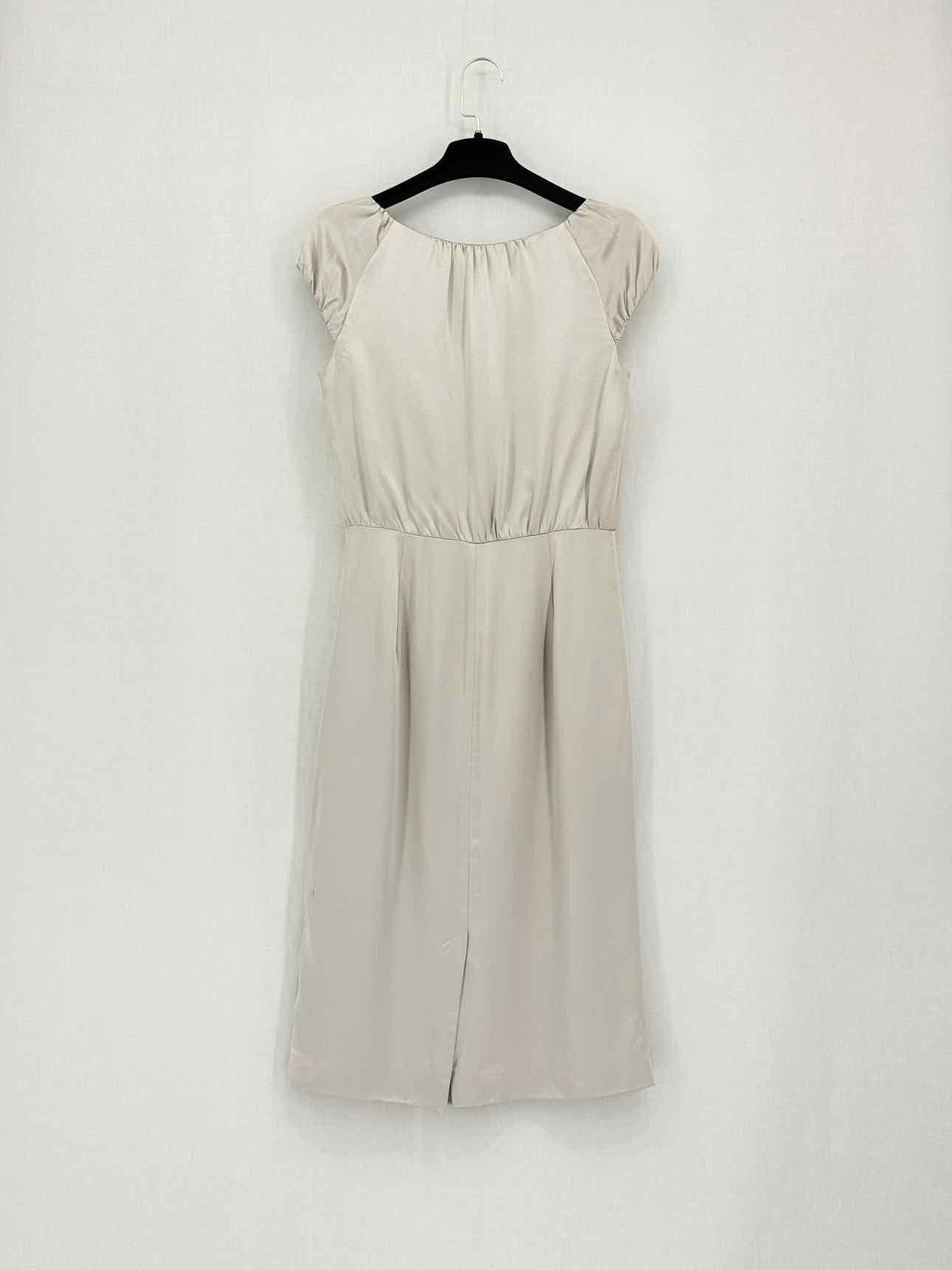 LK BENNETT Khaki Size US 4 Knee Length Dress