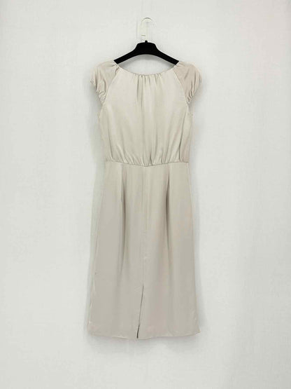LK BENNETT Khaki Size US 4 Knee Length Dress
