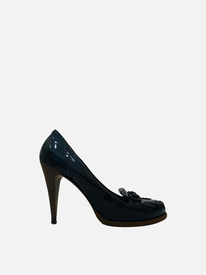 GUCCI Horsebit Black Pumps