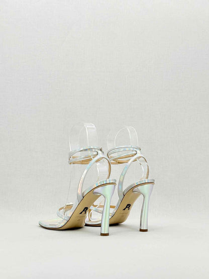 PAUL ANDREW Silver Size EU 39 Heeled Sandals