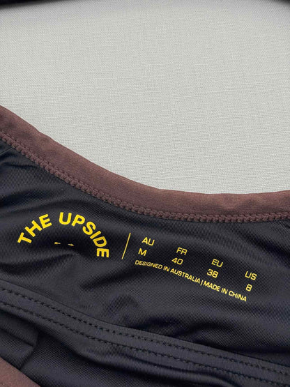 THE UPSIDE Exercise Brown Print Top & Pants Outfit