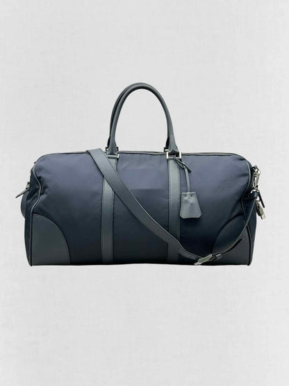 PRADA Weekender Navy Blue Duffel bag