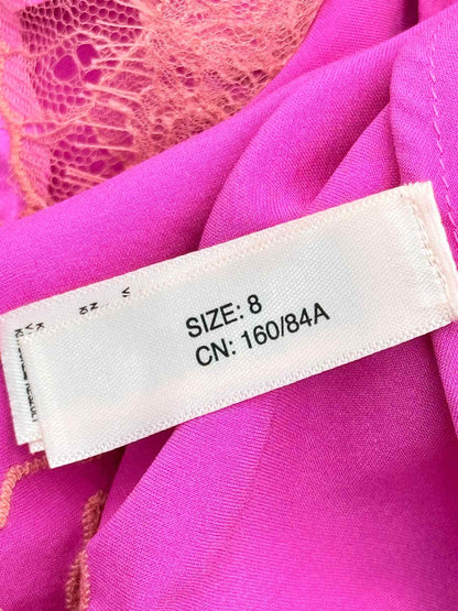 AGENT PROVOCATEUR Pink Size US 4 Short Dress