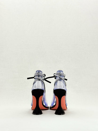 AMINA MUADDI Zula Black Size EU 36.5 Heeled Sandals