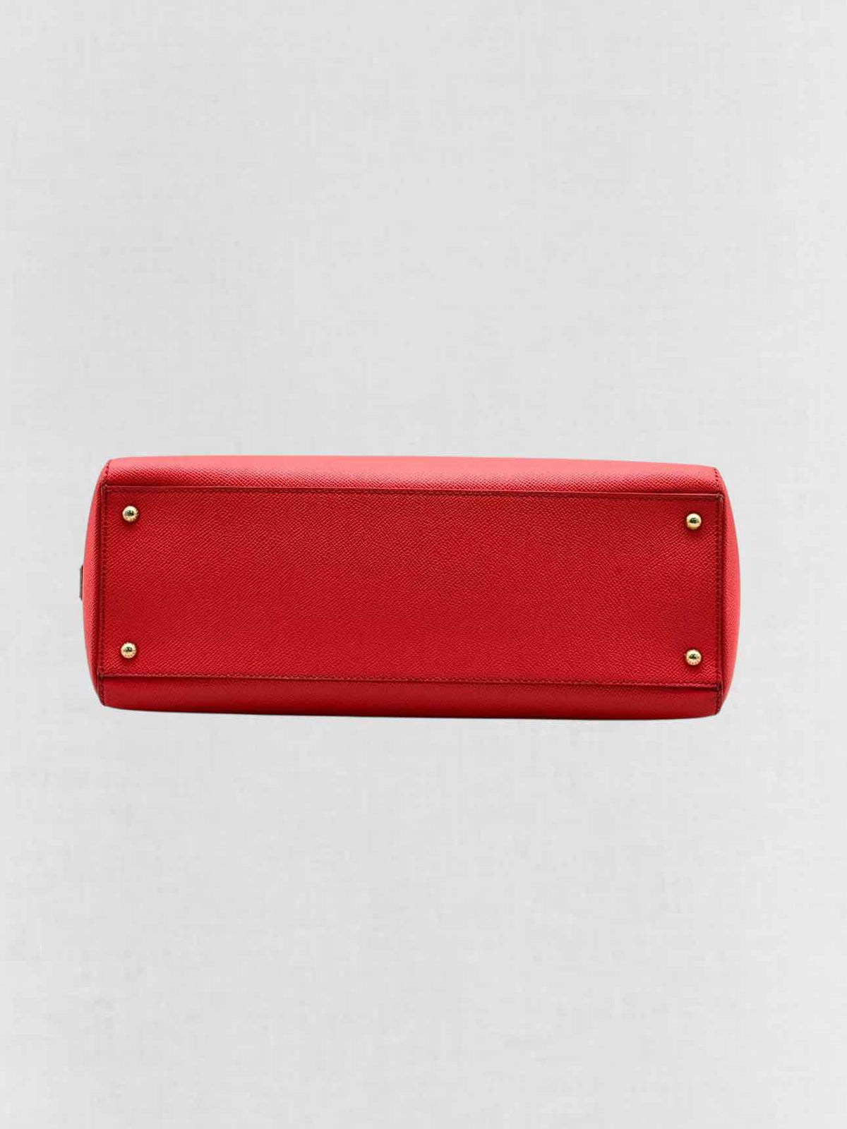 DOLCE & GABBANA Sicily Red Top Handle