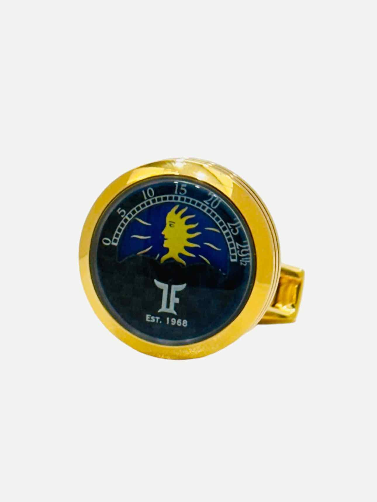 TF EST. 1968 Yellow & Black Cuff Links