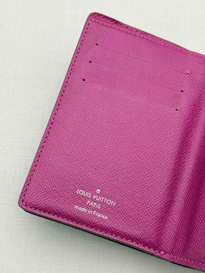 LOUIS VUITTON Purple Compact Wallet