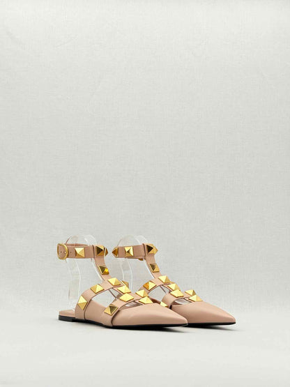 VALENTINO GARAVANI Beige Size EU 39.5 Flats