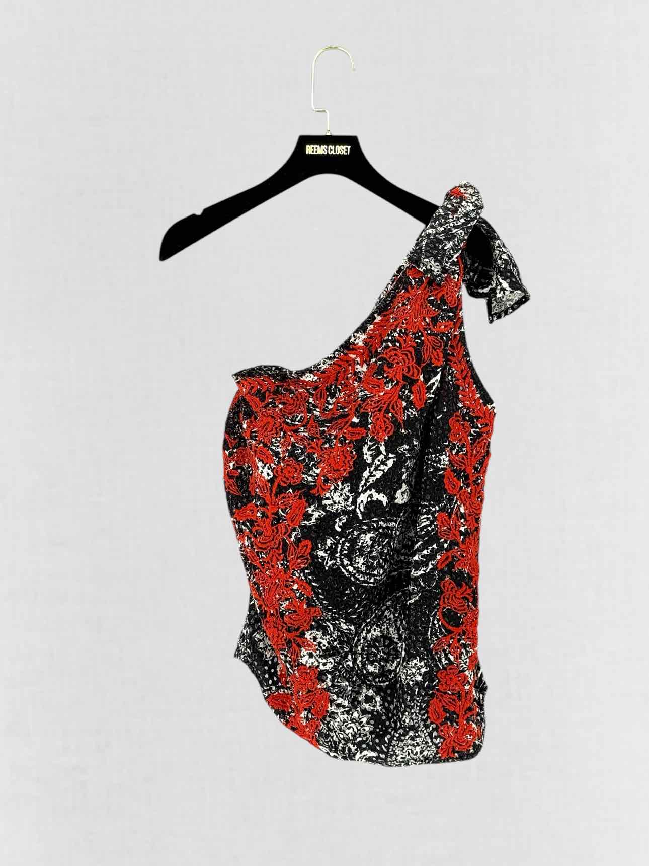 ISABEL MARANT Black & Red Size US 6 Top & Shorts Outfit