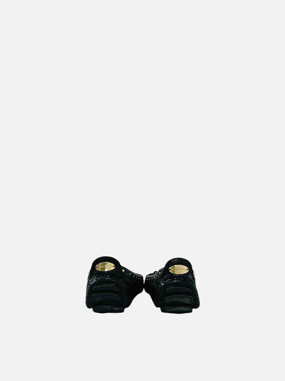 JIMMY CHOO Black Loafers 38