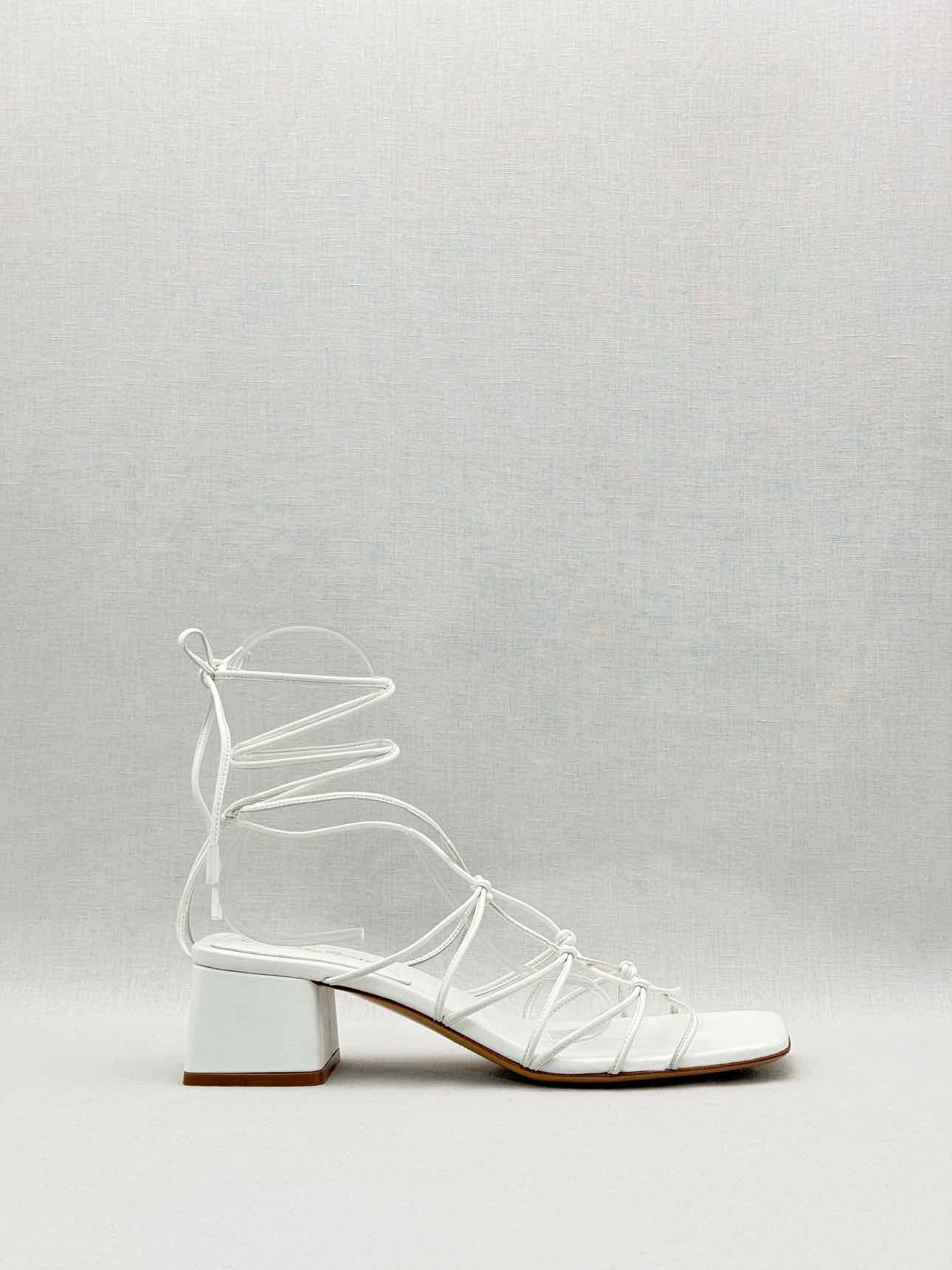 GIANVITO ROSSI White Size EU 40.5 Heeled Sandals