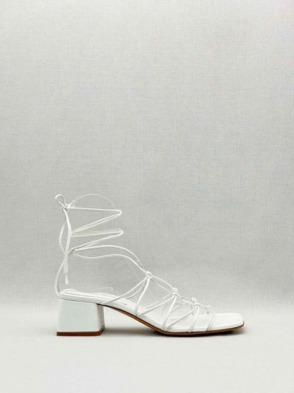 GIANVITO ROSSI White Size EU 40.5 Heeled Sandals