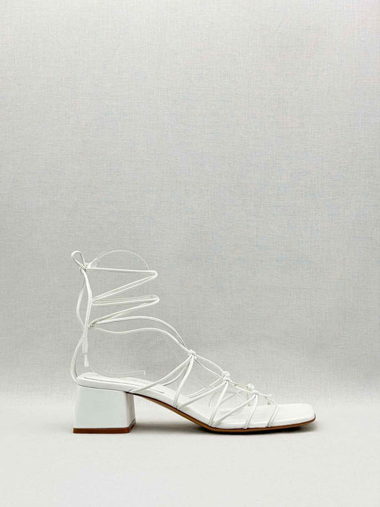 GIANVITO ROSSI White Size EU 40.5 Heeled Sandals