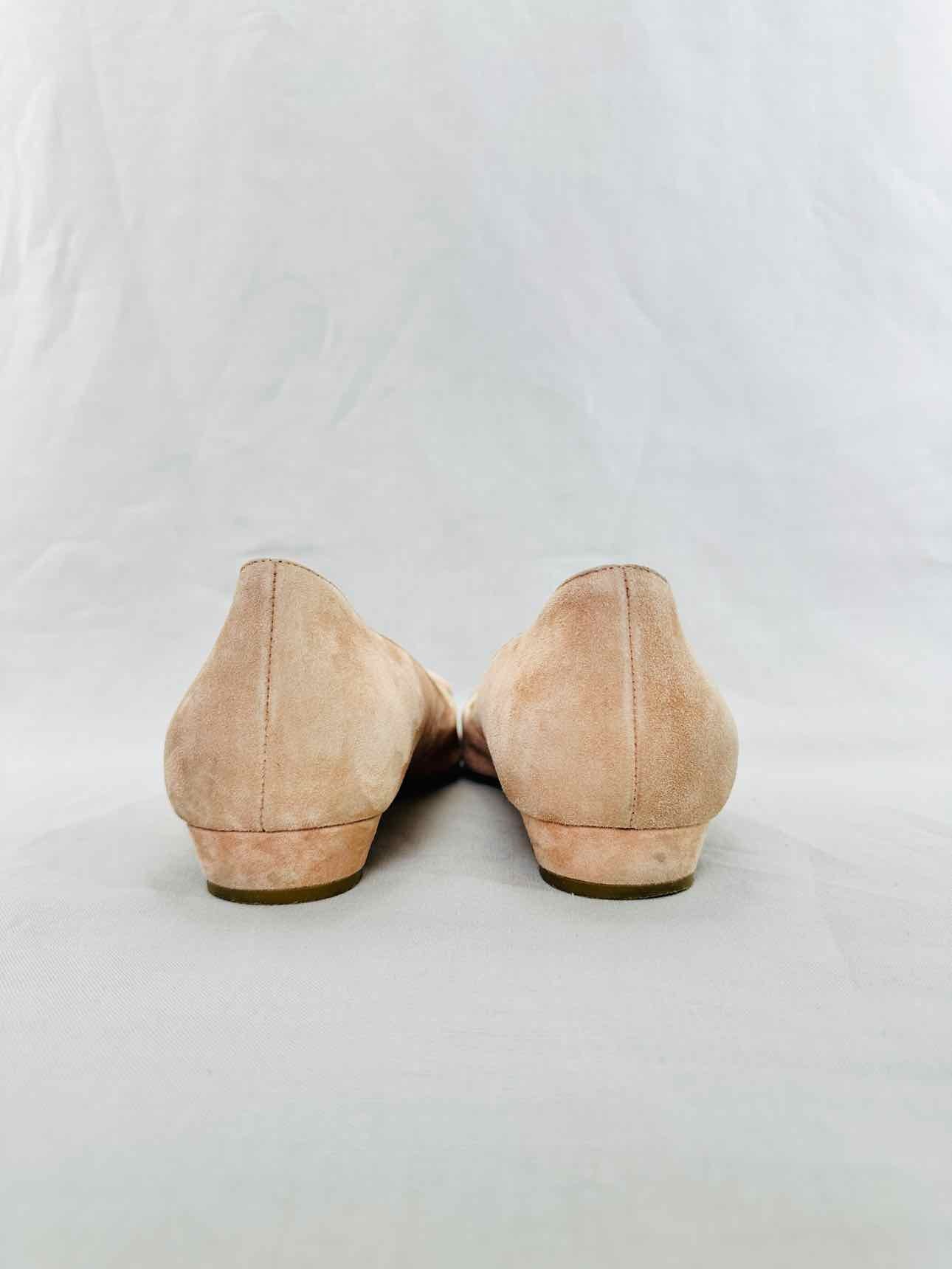 RUPERT SANDERSON Peach Size EU 41 Flats
