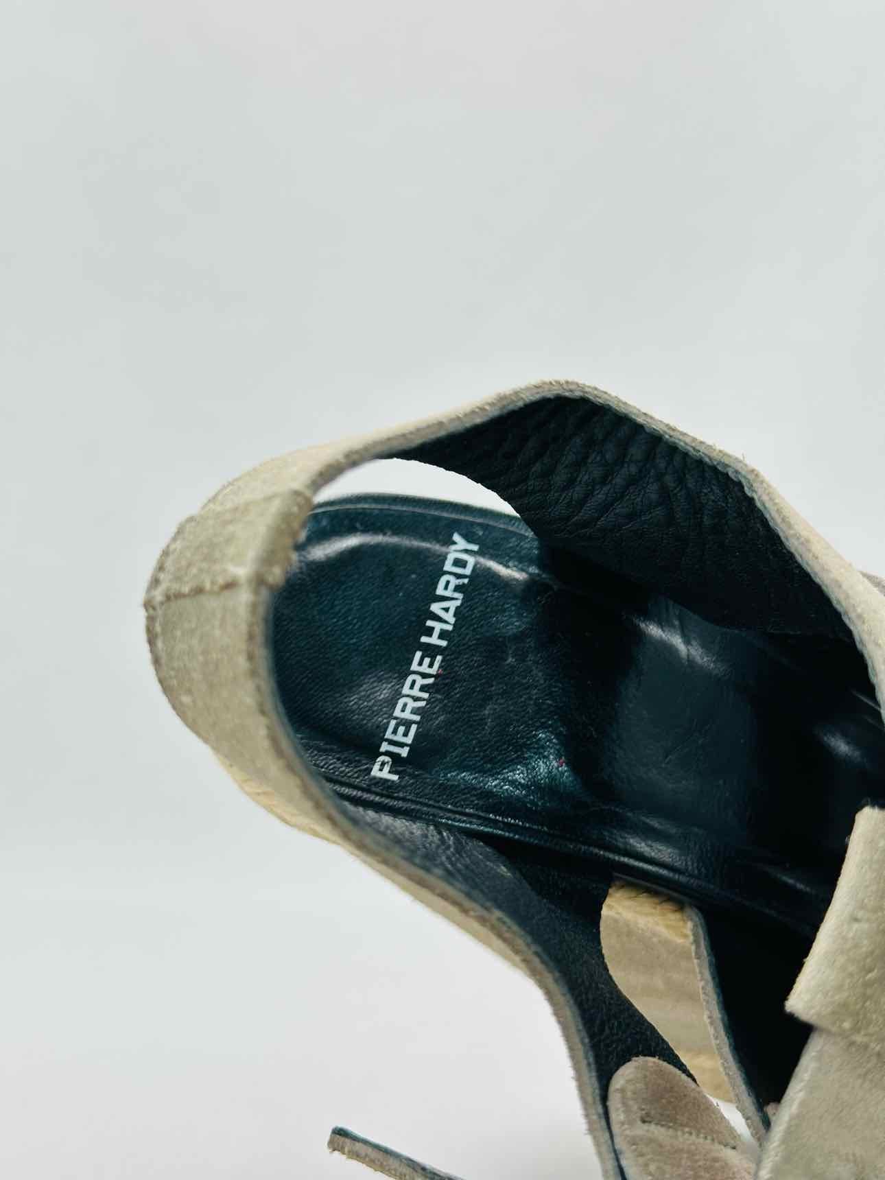 PIERRE HARDY Espadrille Grey Size EU 39 Wedges