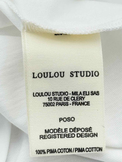 LOULOU STUDIO White Size Medium Tank Top
