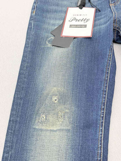 DOLCE & GABBANA Blue Washed Size 26 Jeans