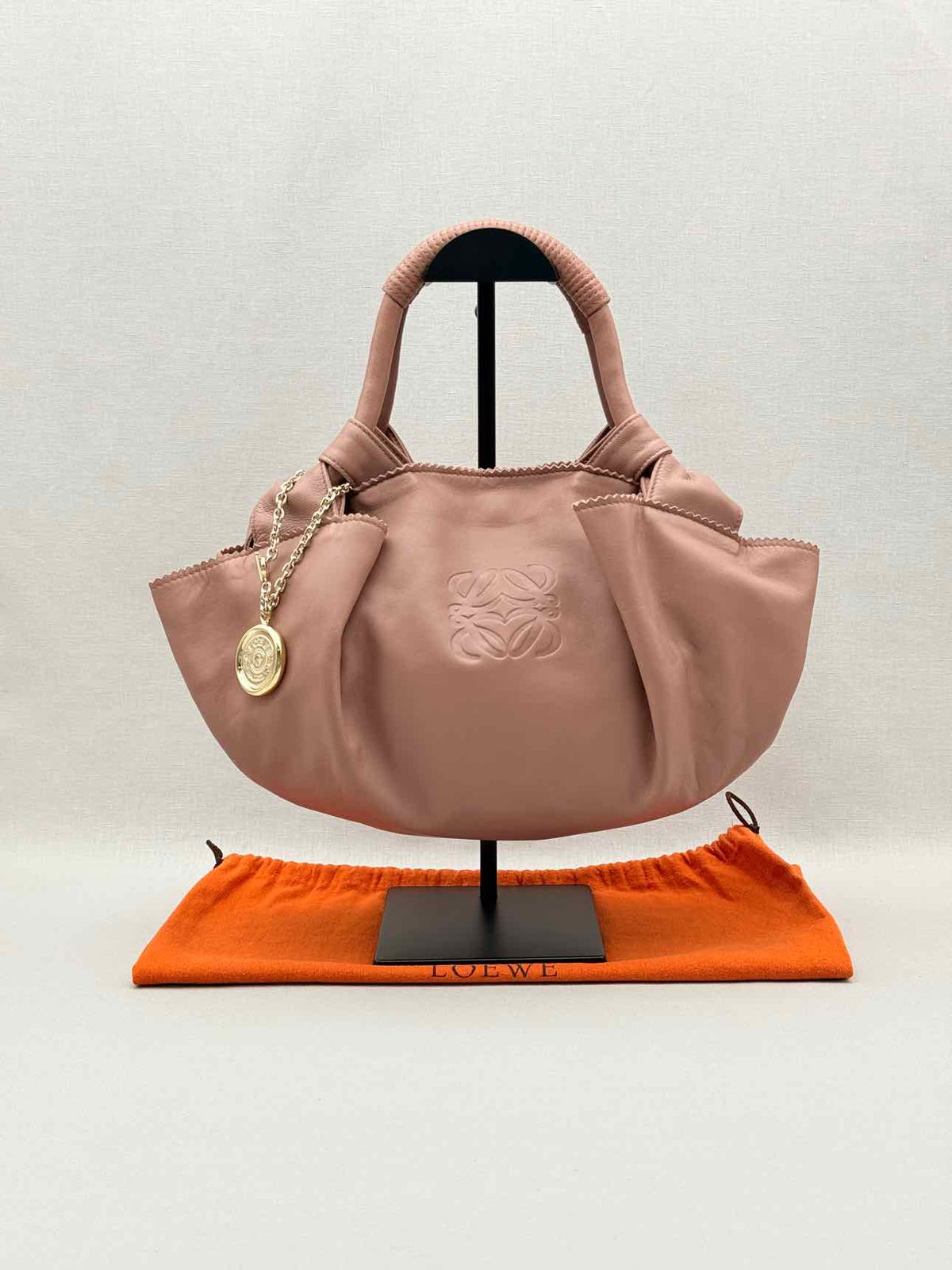 LOEWE Aire Pale Pink Top Handle