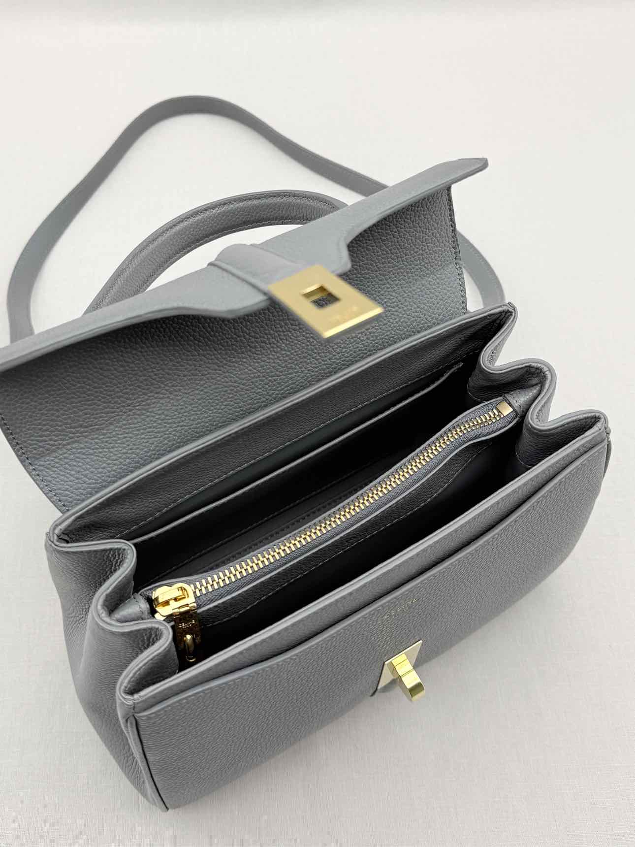 CELINE 16 Grey Top Handle