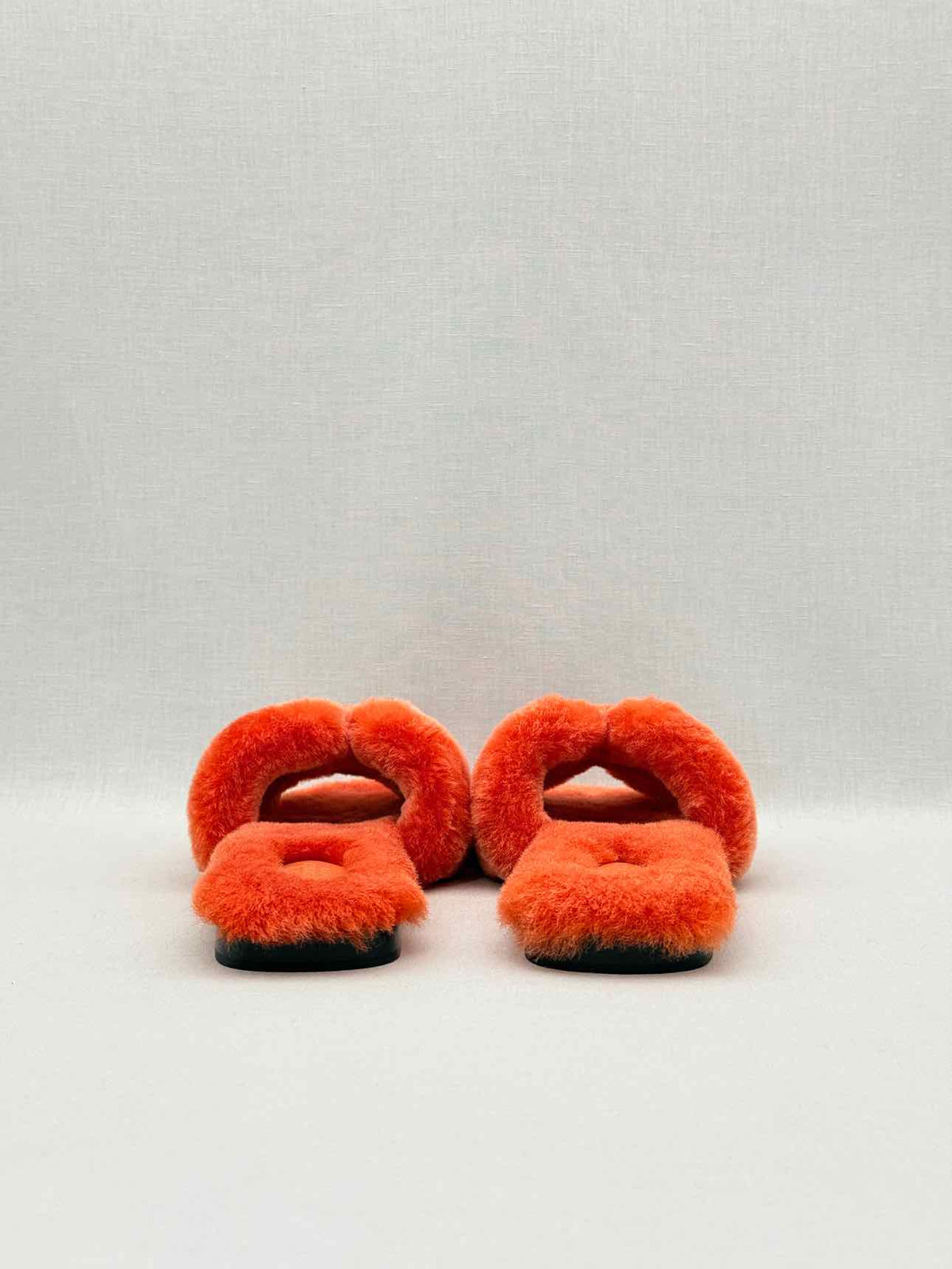 HERMES ORAN Orange Size EU 38 Sandals