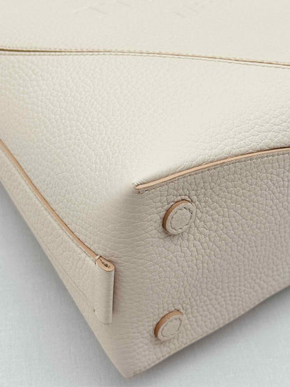 TIFFANY & CO Return To Tiffany M Beige Heart Tote Bag